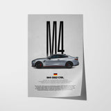 M4 G82 CSL Car Poster
