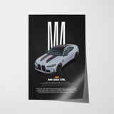 M4 G82 CSL Car Poster