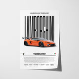 Lamborghini Temerario Poster