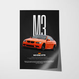 M3 GTS (E92) Car Poster