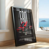 F80 Car Poster