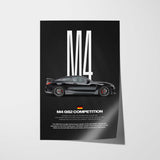 M4 G82 Competition Car Poster