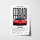 Ferrari LaFerrari Poster