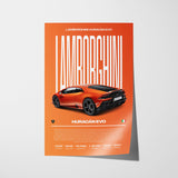 Lamborghini Huracán EVO Poster