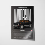 Lamborghini LM002 Poster