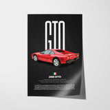 288 GTO Car Poster