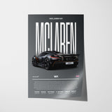 McLaren W1 Poster