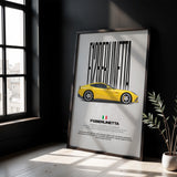 F12berlinetta Car Poster