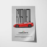 F12berlinetta Car Poster