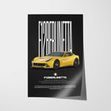 F12berlinetta Car Poster