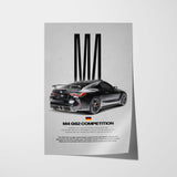 M4 G82 Competition Car Poster