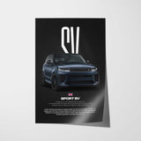 Sport SV Car Poster