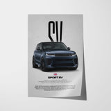 Sport SV Car Poster