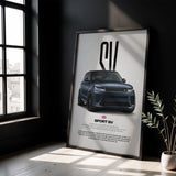 Sport SV Car Poster