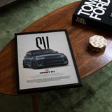 Sport SV Car Poster