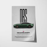 DBS Superleggera Car Poster