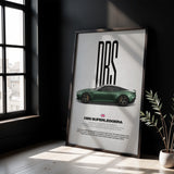 DBS Superleggera Car Poster