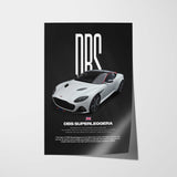 DBS Superleggera Car Poster