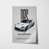 DBS Superleggera Car Poster