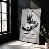 DBS Superleggera Car Poster