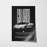 Gallardo LP-570 Spyder Performante Car Poster
