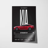 Kia Stinger GT Poster