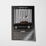 Lamborghini LM002 Poster