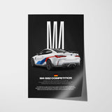 M4 G82 Competition Car Poster
