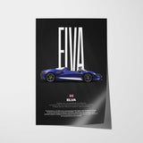 Elva Car Poster