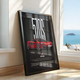 570S Car Poster