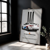 M4 G82 Competition Car Poster
