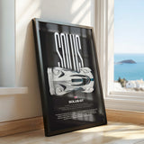 Solus GT Car Poster