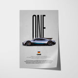 One Car Poster