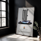 One Car Poster