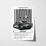 Lamborghini Estoque Poster