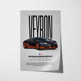 Veyron Super Sport Car Poster