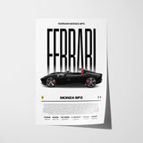 Ferrari Monza SP2 Poster