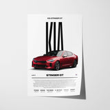 Kia Stinger GT Poster