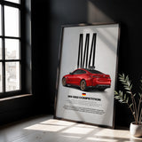 M4 G82 Competition Car Poster