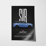 Sport SVR Car Poster
