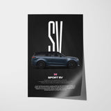 Sport SV Car Poster