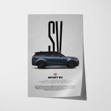 Sport SV Car Poster