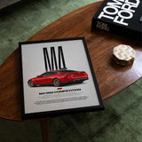 M4 G82 Competition Car Poster