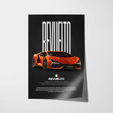Revuelto Car Poster