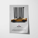 Valiant Car Poster