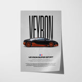 Veyron Super Sport Car Poster