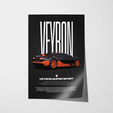 Veyron Super Sport Car Poster