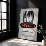 Veyron Super Sport Car Poster