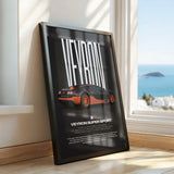 Veyron Super Sport Car Poster