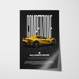 812 Competizione Car Poster
